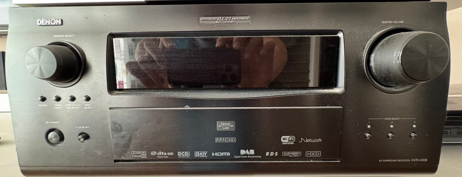 Denon AVR-4308, Ophalen, Gebruikt, 120 watt of meer, Denon