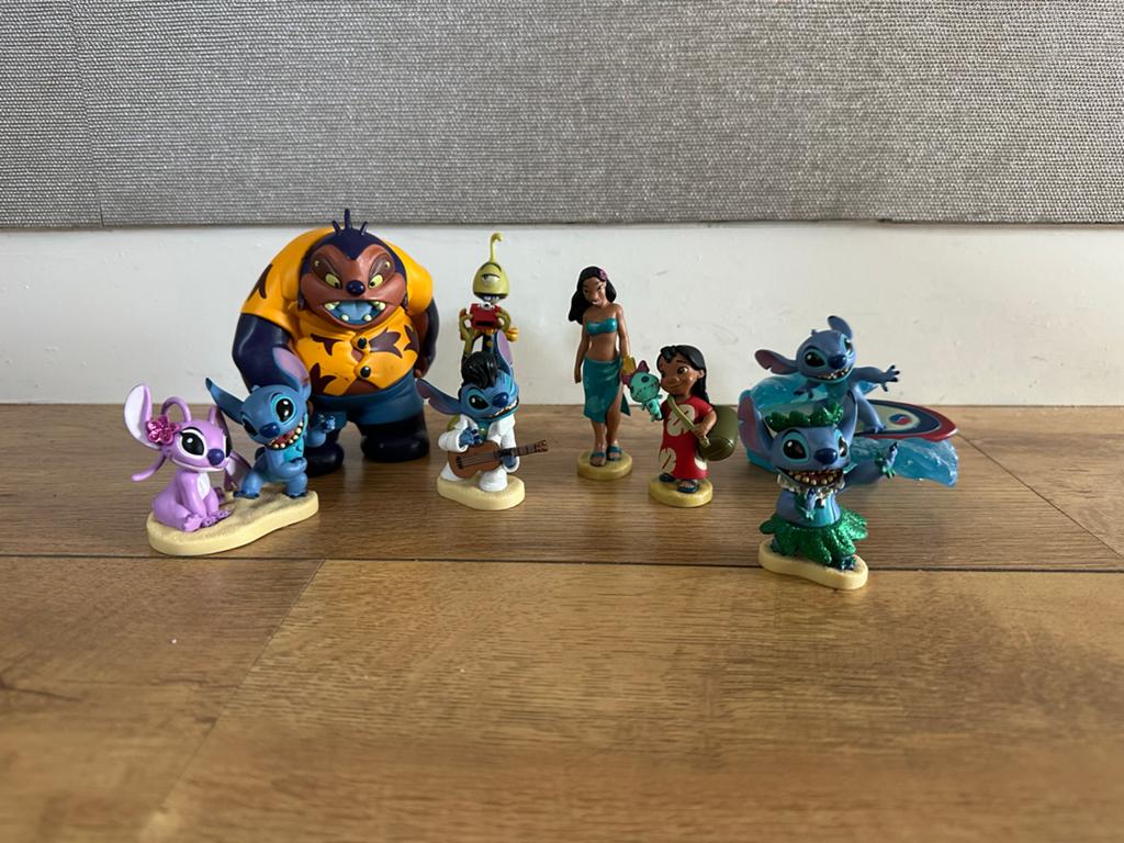 Stitch en Lilo & Stitch Poppetjes Set - Disney Figuren, Ophalen of Verzenden, Gebruikt
