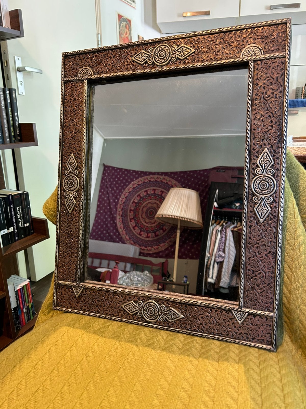 Moroccan mirror, Ophalen, Rechthoekig, Minder dan 50 cm, Minder dan 100 cm
