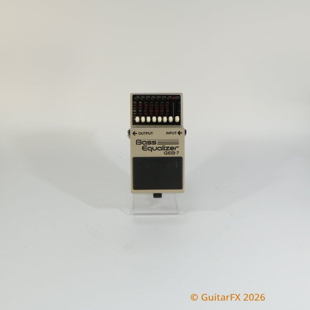 Boss GEB-7 Bass Graphic Equalizer (s/n Z7Q8262, incl. Box), Gebruikt, -, -, Ophalen of Verzenden