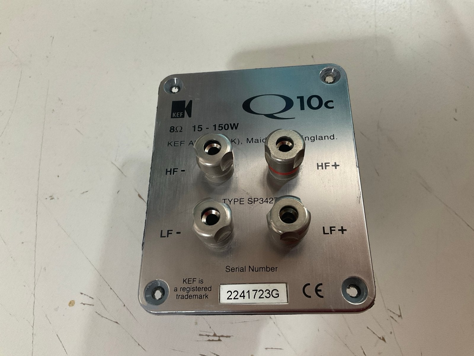 KEF Q10c Center Speaker Componenten (SP1519, SP1521, SP3427), Audio, Tv en Foto, Luidsprekers, Ophalen, Gebruikt, 60 tot 120 watt