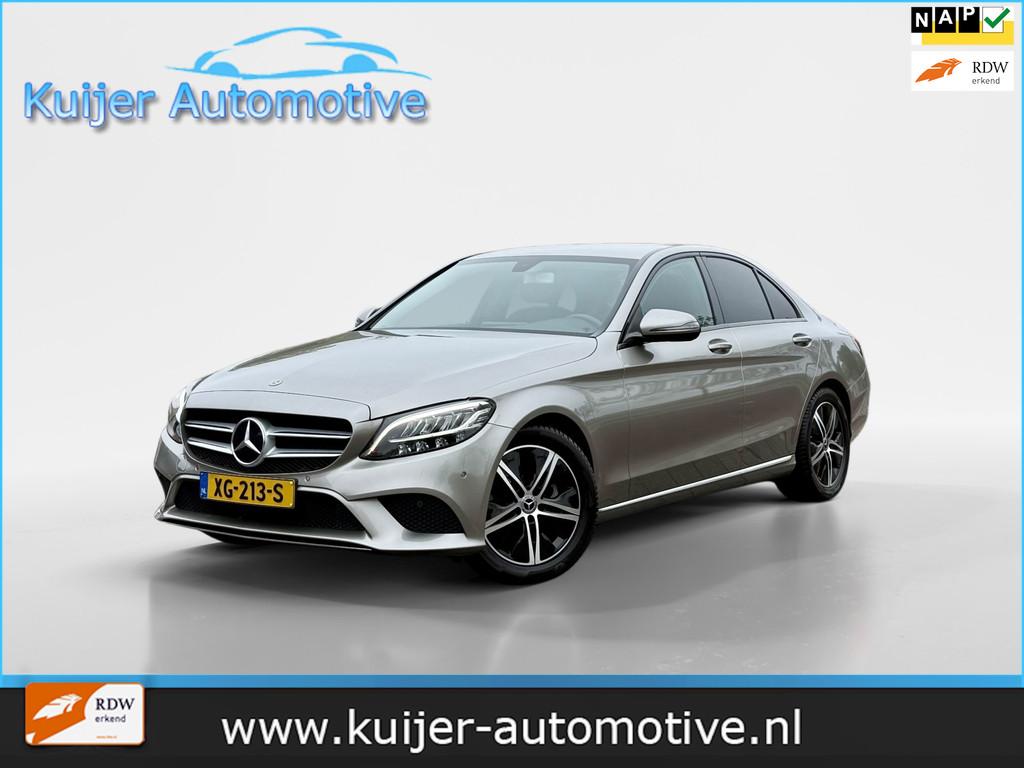 Mercedes-Benz C-klasse 180 Business Solution Automaat, Auto's, Leder en Stof, 1595 cc, Sedan, Lichtsensor