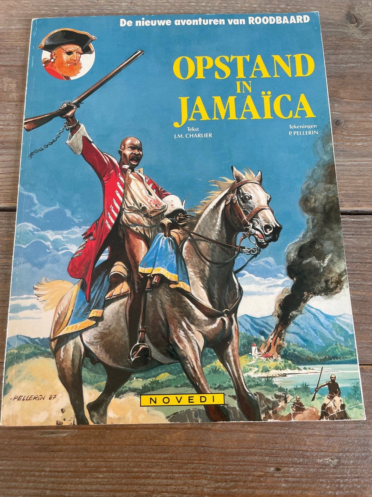De nieuwe avonturen van Roodbaard - Opstand in Jamaica, Eén stripboek, Ophalen of Verzenden, Gelezen