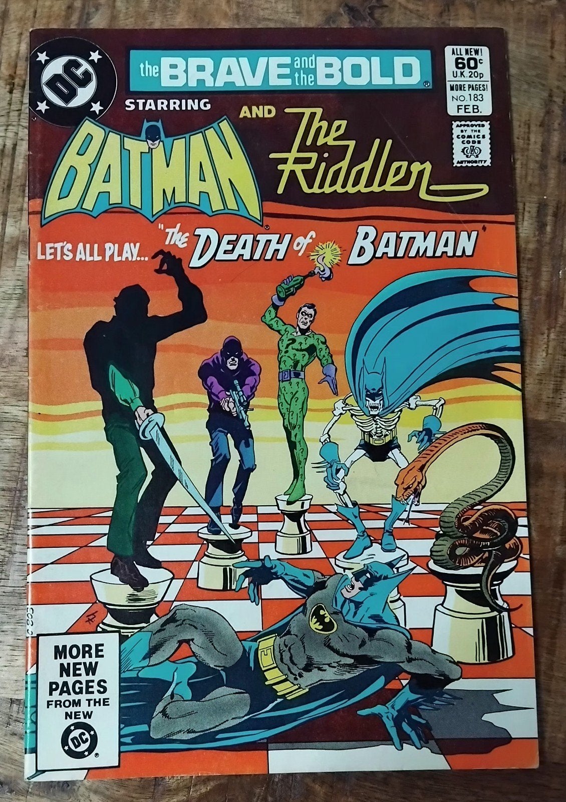 Brave and the Bold #183 ( DC 1983 ) FN+., Amerika, Ophalen of Verzenden, Gelezen, Eén comic