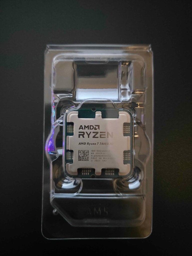 AMD Ryzen 7 7800X3D Processor, Computers en Software, 8-core, Verzenden, AM5, Zo goed als nieuw