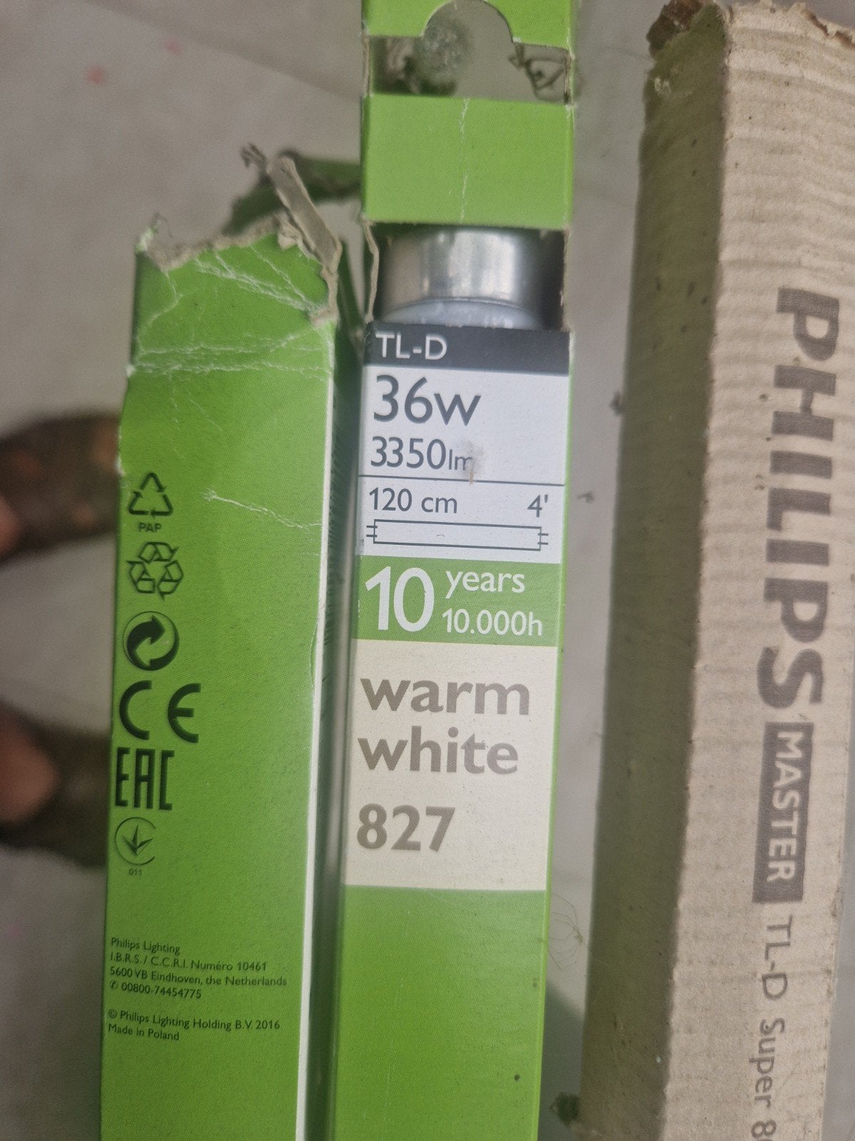 Philips TL-D 36W 827 Warm Wit TL-buis 120cm, Ophalen of Verzenden, Nieuw