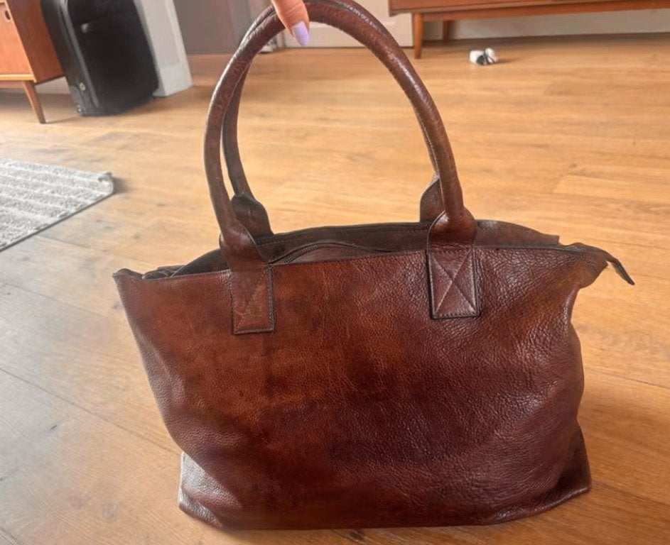 luiertas / Micmac Bags - bruin, Verzenden, Zo goed als nieuw, Schoudertas