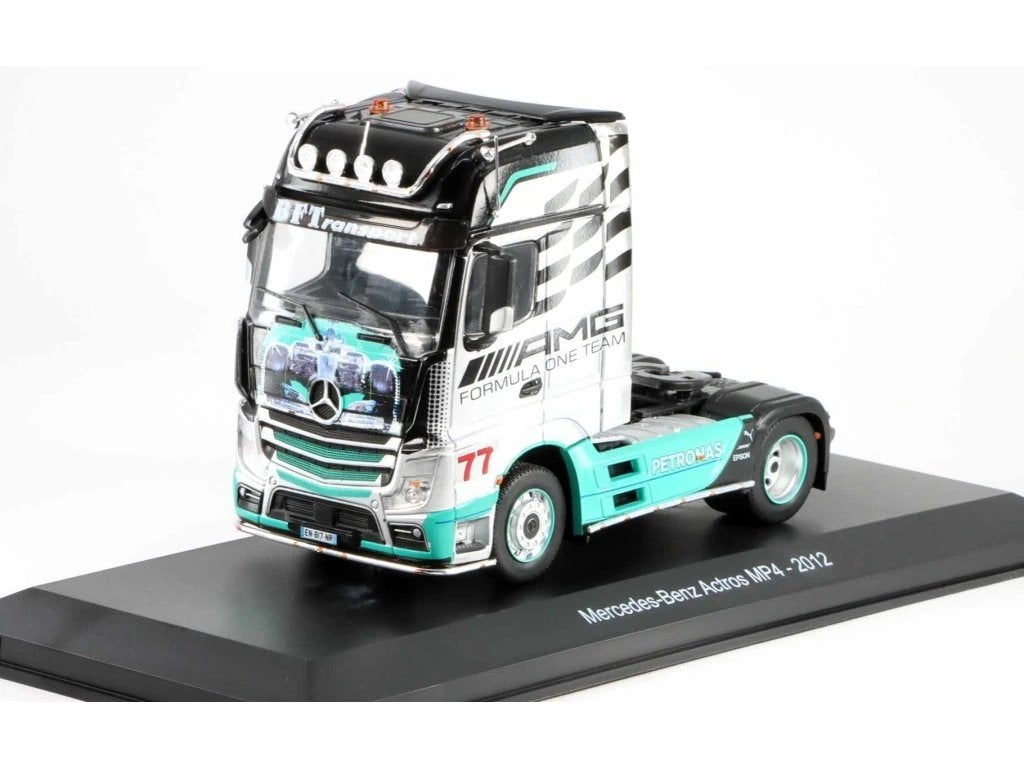 Mercedes-Benz Actros 2012 AMG Petronas F1 1:43 Atlas AT532, Verzenden, Nieuw, Auto, Overige merken