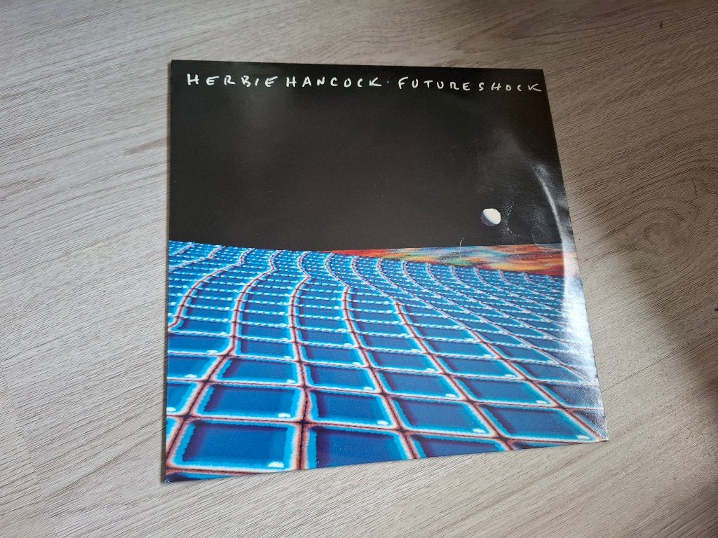 LP Herbie Hancock – Future Shock. (1983), Cd's en Dvd's, Vinyl | Jazz en Blues, LP, Gebruikt, Ophalen of Verzenden, 12 inch