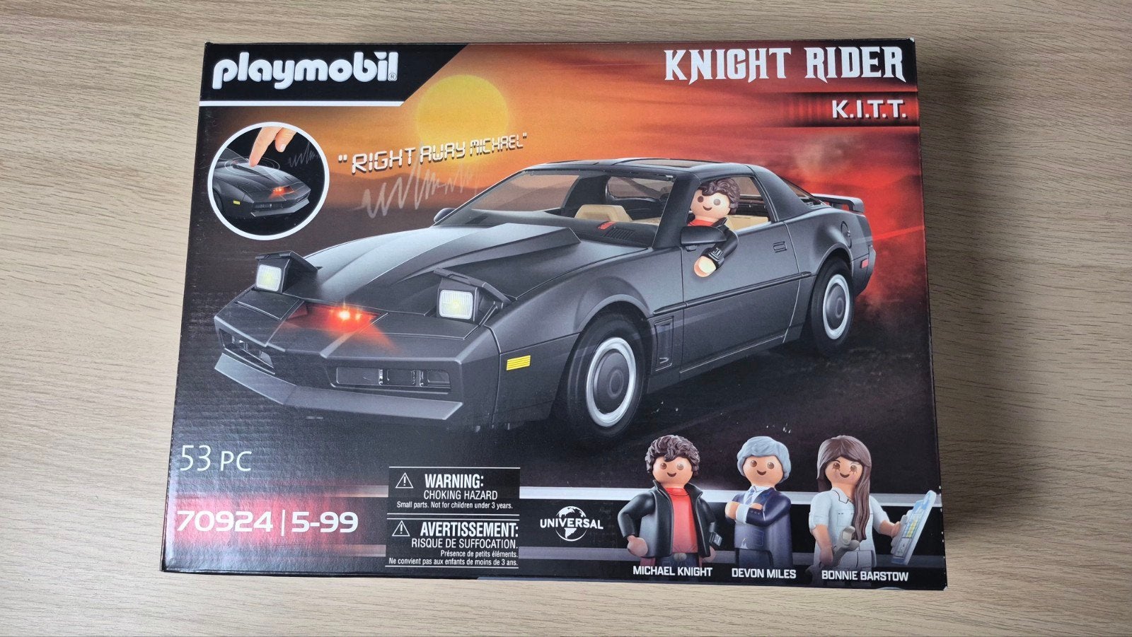Playmobil Knight Rider K.I.T.T. 70924, Ophalen of Verzenden
