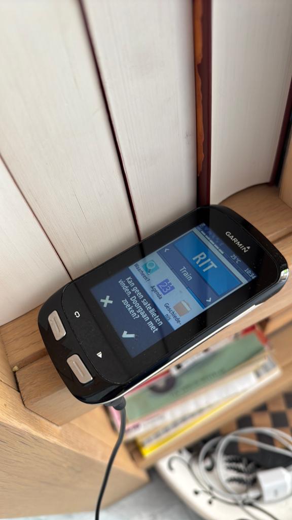 Garmin Edge 1000, Fietsen en Brommers, Fietsaccessoires | Fietscomputers, Ophalen of Verzenden, Waterdicht, Zo goed als nieuw