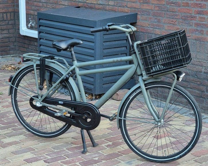Cortina Raw Transporter 26 inch mat groen, 3 versnellingen, Ophalen, Terugtraprem, Cortina U4 Transport, Versnellingen