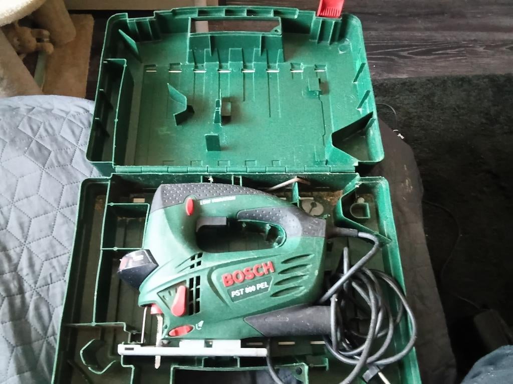 Boche pst 800pel met laser technology decopeerzaag, Decoupeerzaag, Ophalen of Verzenden, Zo goed als nieuw, 30 tot 70 mm