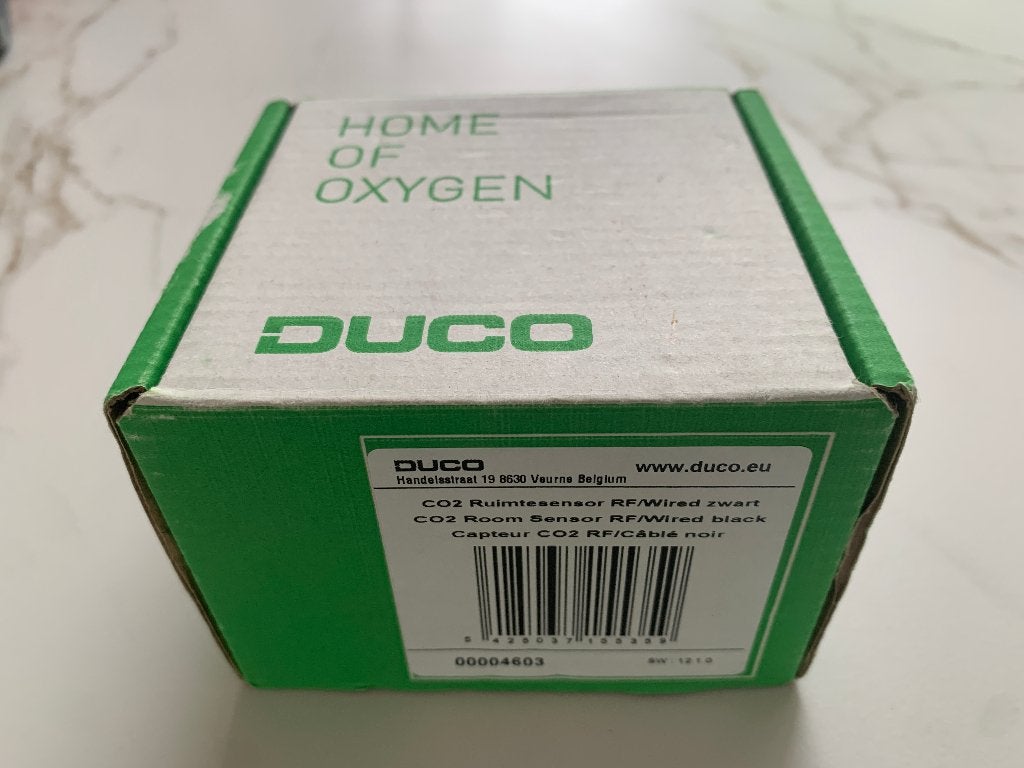 Duco ruimtesensor 0000-4603, Ophalen of Verzenden, Nieuw, Ventilator