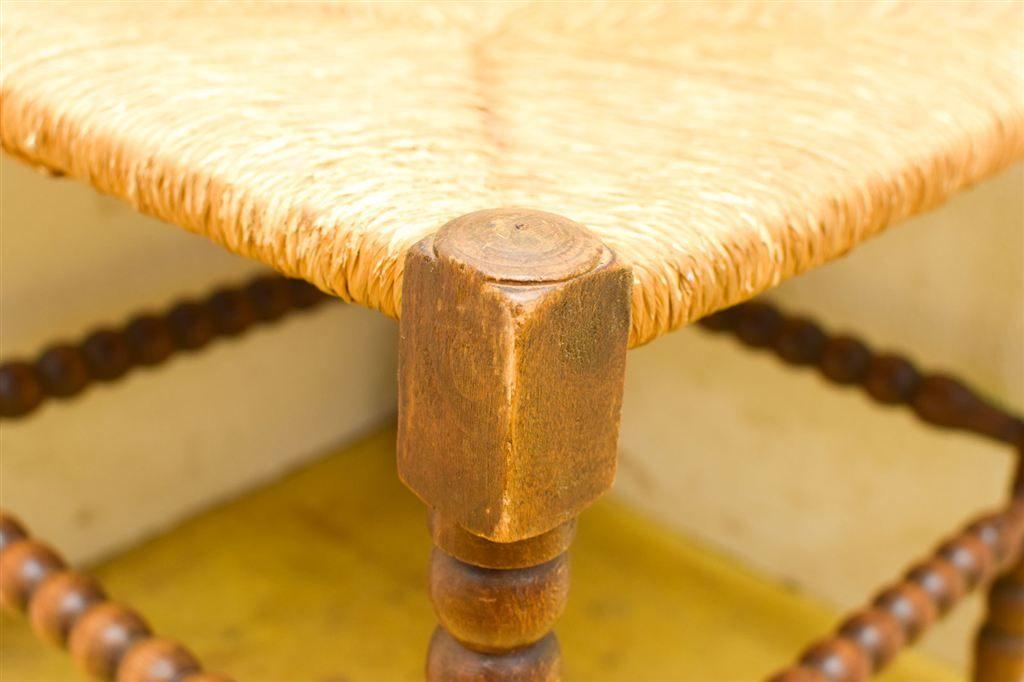 Hoekstoel 50598, Gebruikt, Bruin, Ophalen of Verzenden, Vijf, Zes of meer stoelen