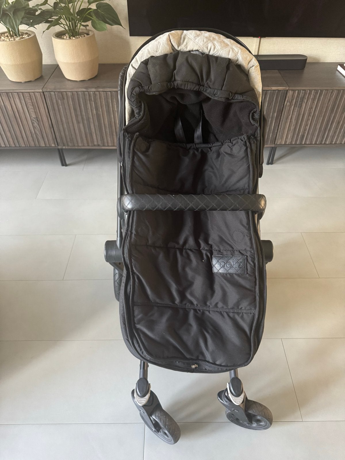 Joolz Day2 Studio Noir kinderwagen met wieg & voetenzak, Ophalen, Gebruikt, Kinderwagen, Overige merken