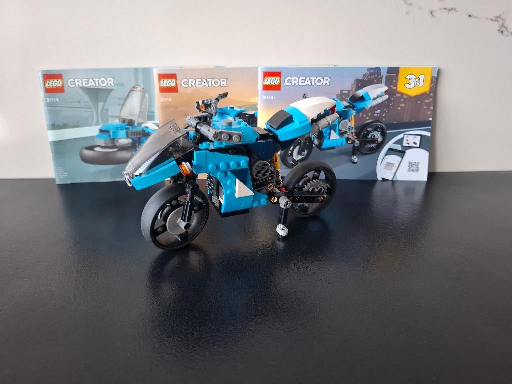 Lego 31114 Creator – Snelle motor (3in1), Compleet, Lego, Ophalen of Verzenden, Zo goed als nieuw
