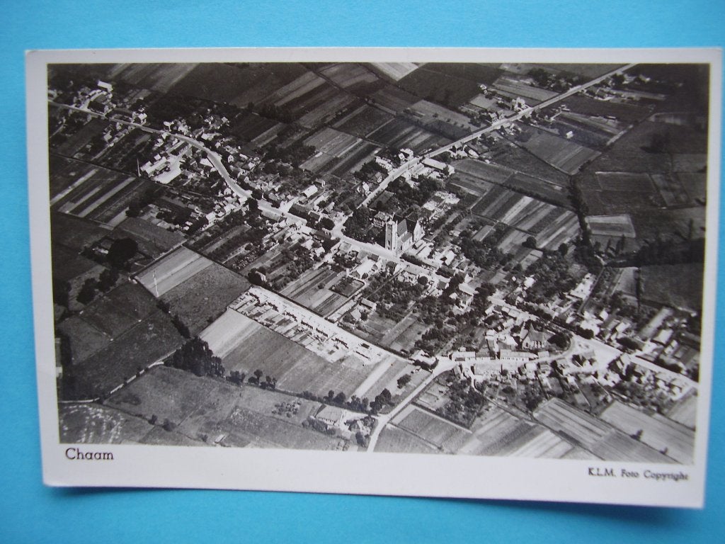 Chaam,  luchtfoto, Ophalen of Verzenden, Voor 1920, Noord-Brabant