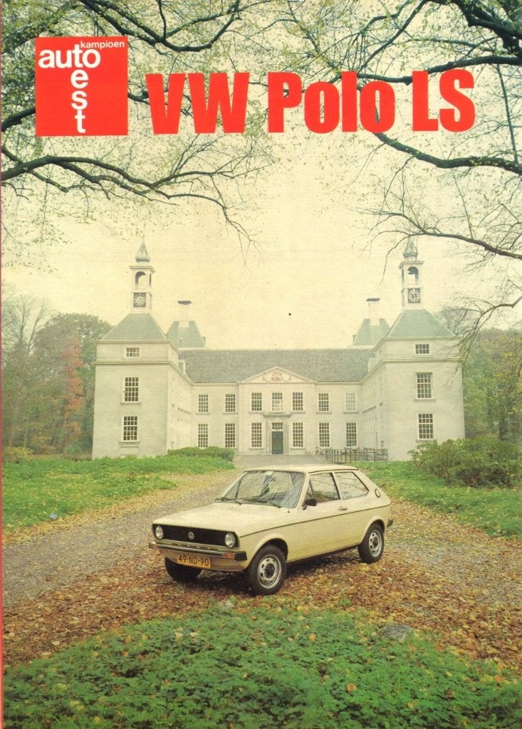 Autokampioen dubbeltest VW Polo en Polo LS Februari 1977, Ophalen of Verzenden, Gelezen, Volkswagen