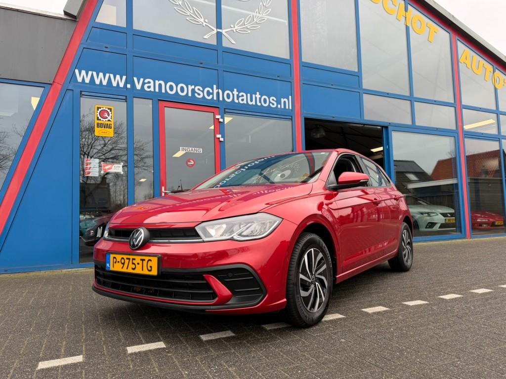 Volkswagen POLO 1.0 TSI Navi Carplay Led 5-Deurs Airco bj202, Voorwielaandrijving, Gebruikt, Met garantie (alle), 1072 kg