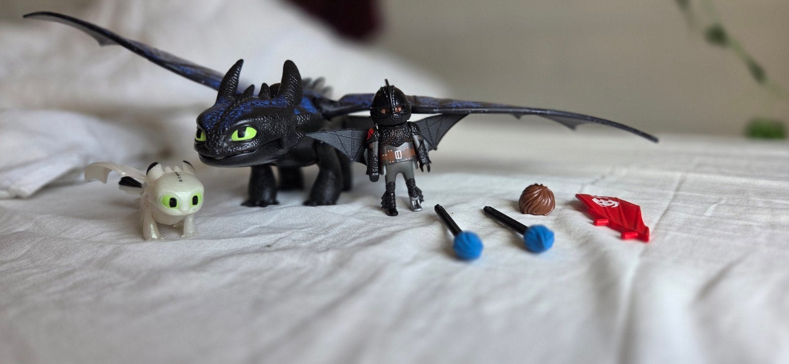 Playmobil Draken: Tandloos en Lichtflits met accessoires, Ophalen of Verzenden, Zo goed als nieuw