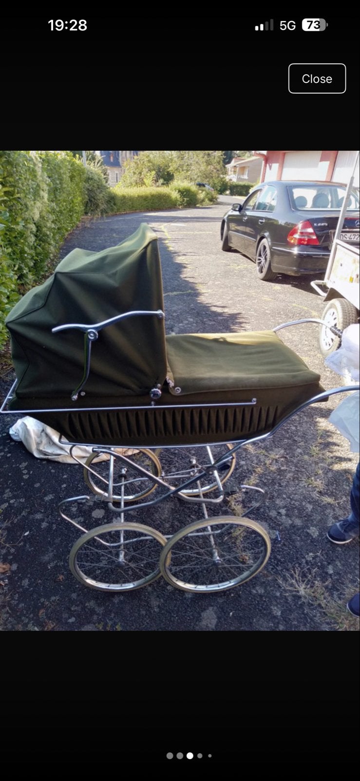 Vintage Kinderwagen - Klassieke Stijl, Kinderen en Baby's, Kinderwagens en Combinaties, Ophalen, Gebruikt, Kinderwagen, Overige merken