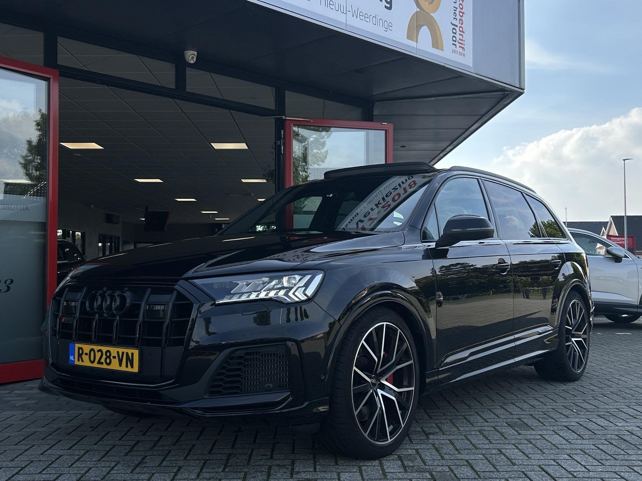 Audi Q7 4.0 TFSI SQ7 quattro 7p | Luchtvering | Adaptieve Cr, Auto's, Automaat, 12 maanden, 2240 kg, Gebruikt