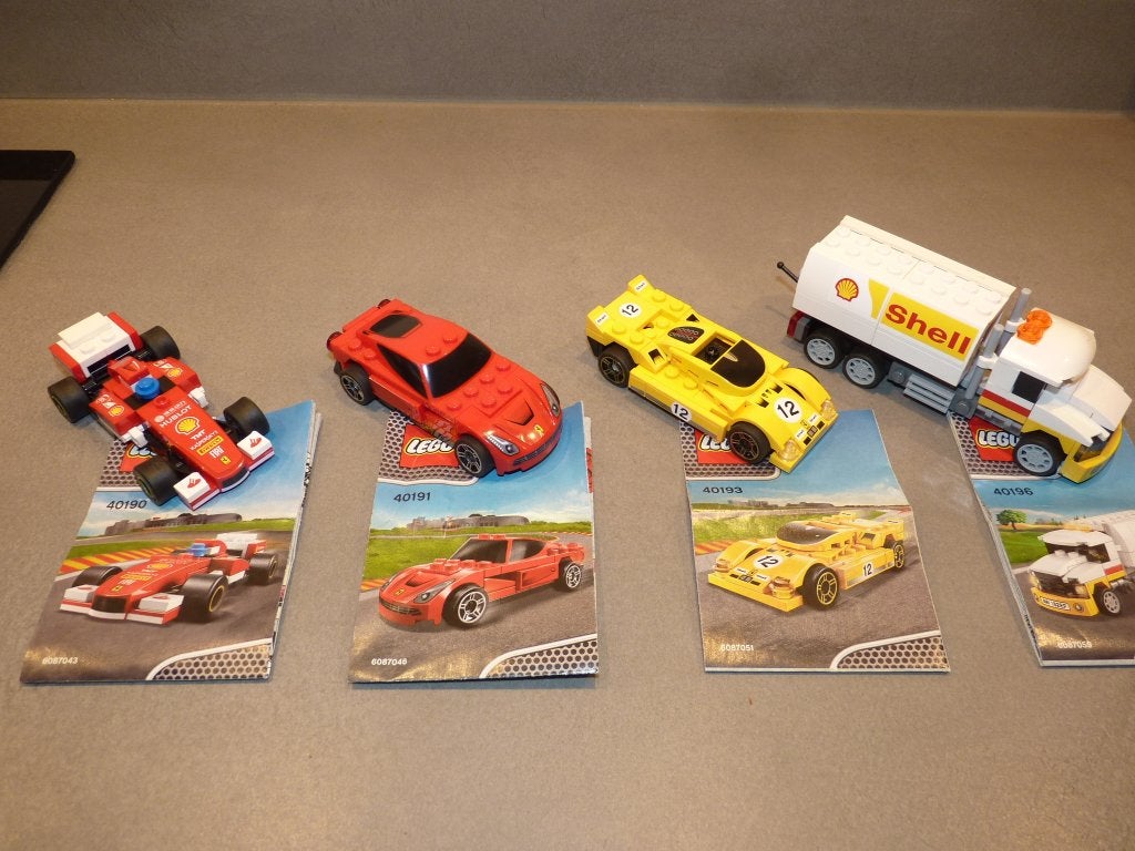 Lego 40190, 40191, 40193 Town, Gebruikt, Compleet, Lego, Ophalen of Verzenden