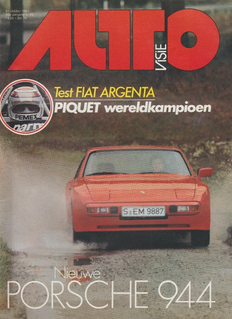 Porsche 924 - 944 testen in Autovisie, Gelezen, Ophalen of Verzenden, Autovisie, Porsche