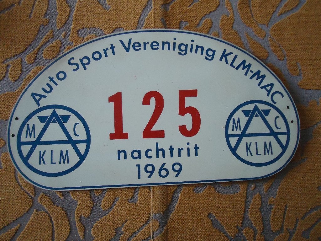 Vintage Rally Accessoires verschillende, Verzenden, Gebruikt