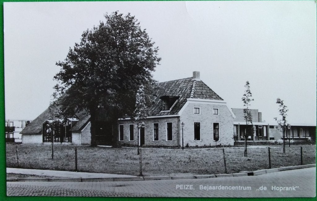 Peize, Bejaardencentrum de Hoprank. Klf, Verzenden, 1960 tot 1980, Ongelopen, Drenthe