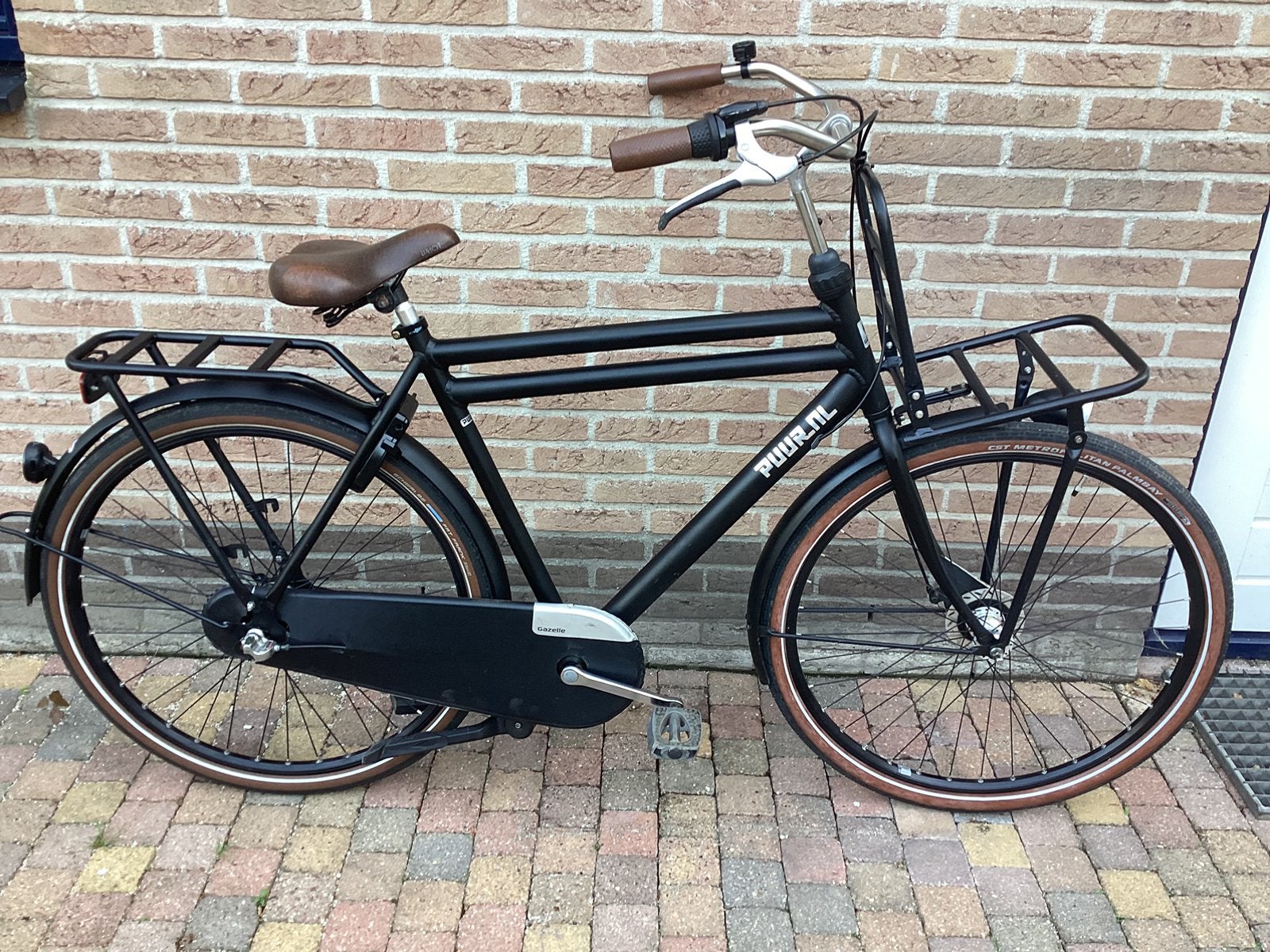 Gazelle transportfiets frame 57 cm prachtstaat., Ophalen, Versnellingen, Zo goed als nieuw, 57 tot 61 cm