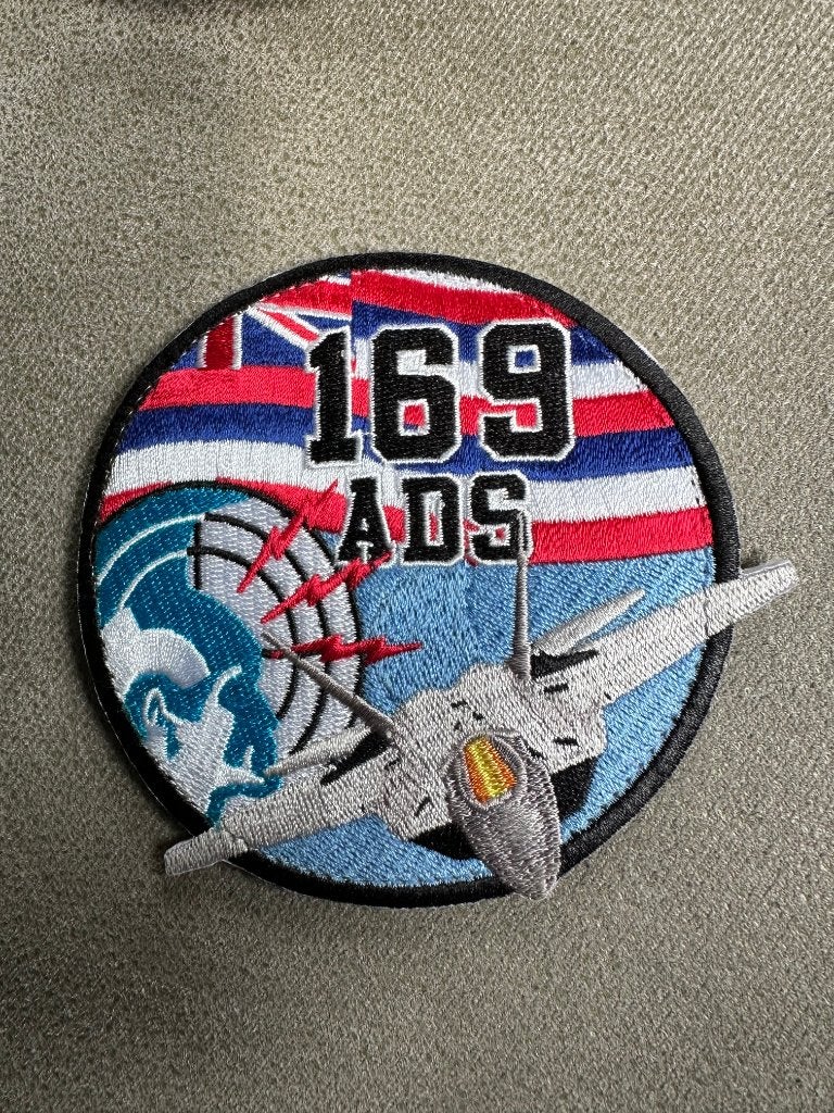 169th ADS patch, Ophalen of Verzenden, Gebruikt, Patch, Badge of Embleem