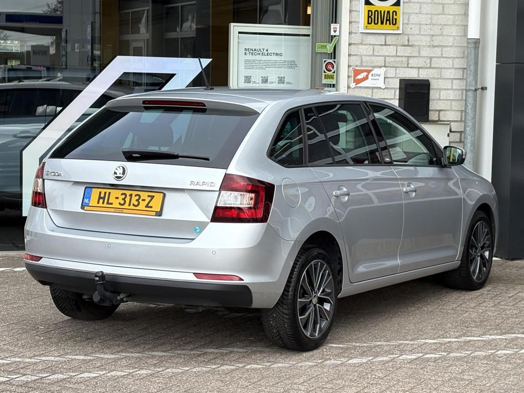 Skoda Rapid Spaceback 1.2 TSI Greentech Edition | NAP | Navi, Auto's, Stof, Gebruikt, Met garantie (alle), 49 €/maand