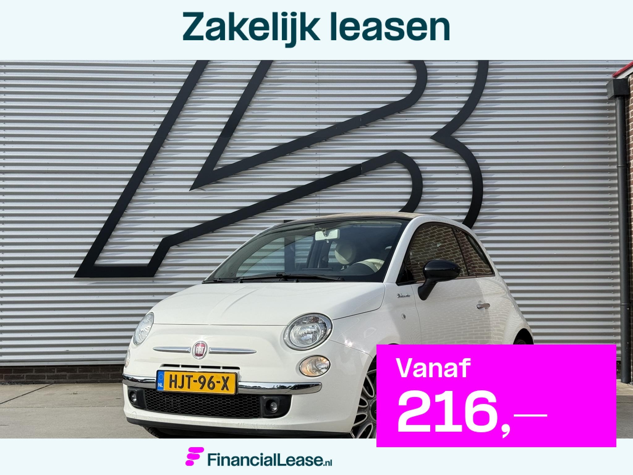 Fiat 500 0.9 TwinAir Easy 1e Eigenaar|Carplay|Navi|Clima|PDC, Euro 5, 86 pk, Gebruikt, Wit