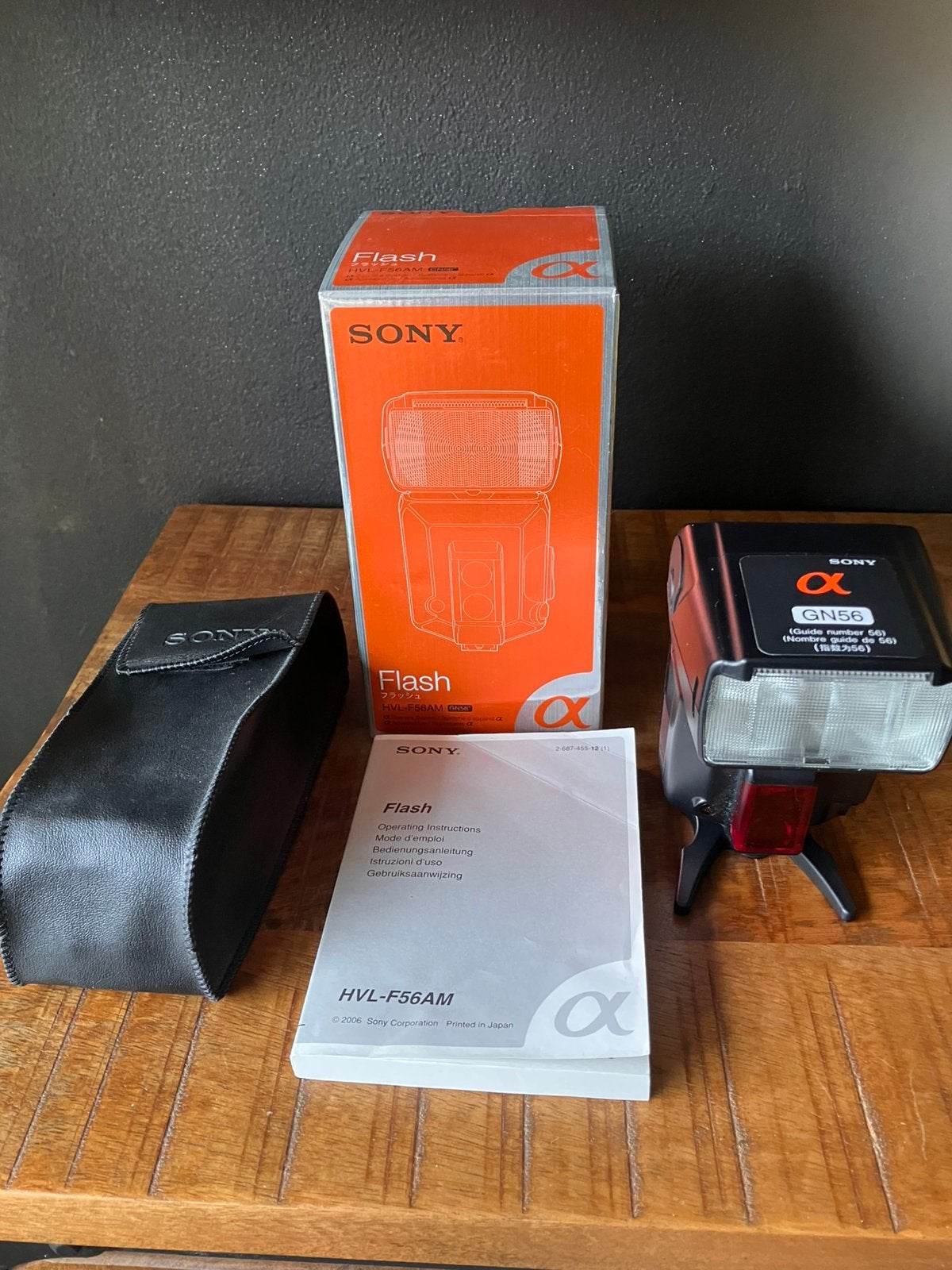 Sony HVL-F56AM voor Sony Alpha., Ophalen of Verzenden, Zo goed als nieuw, Overige merken