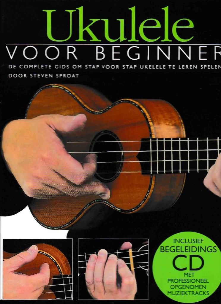 Ukelele Voor Beginnerrs met Cd nieuwstaat ( 979 ), Muziek en Instrumenten, Ophalen of Verzenden, Zo goed als nieuw, Artiest of Componist