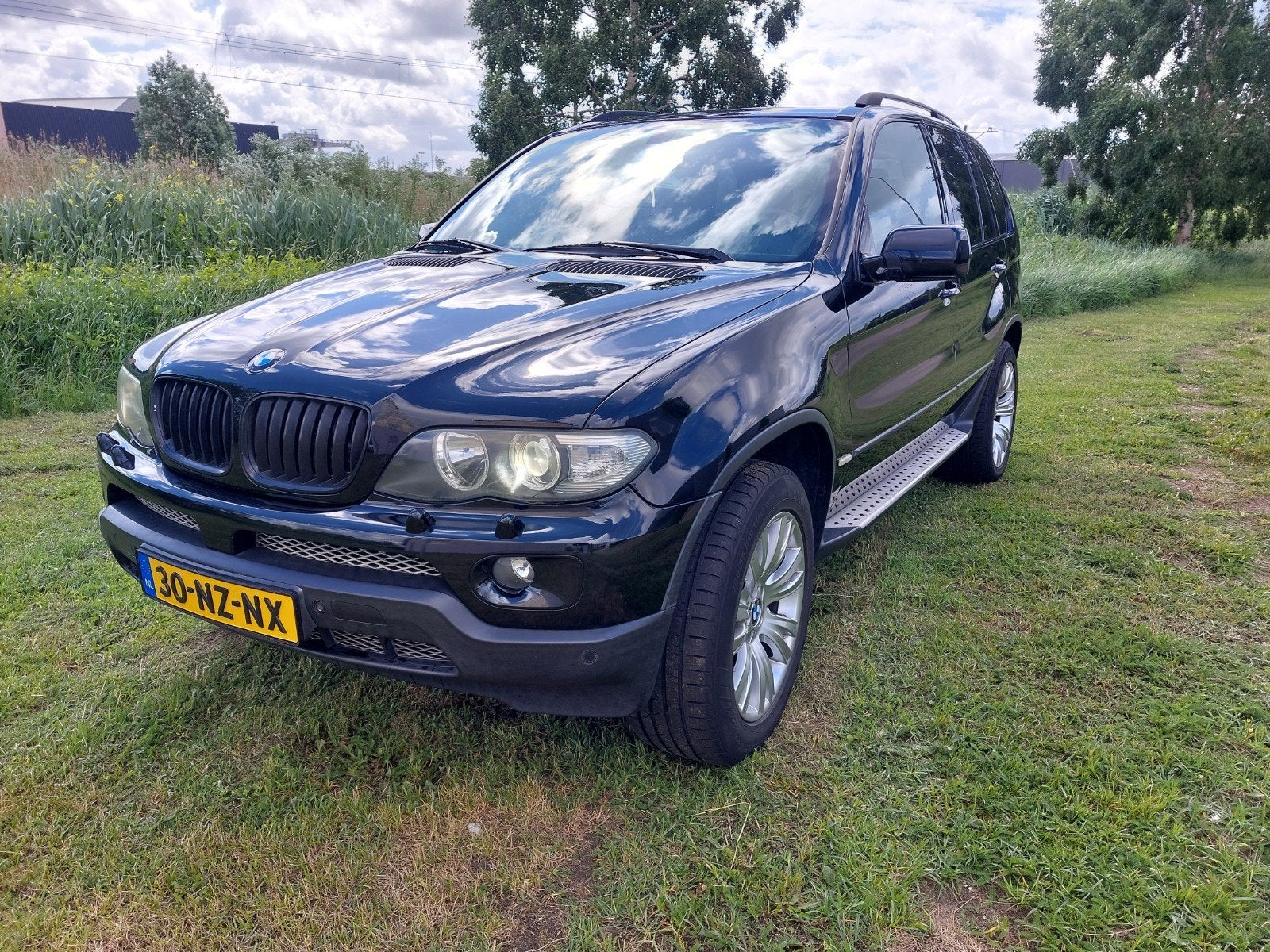 BMW X5 3.0 I AUT 2004 Zwart 324.000 km, Automaat, X5, Zwart, Vierwielaandrijving