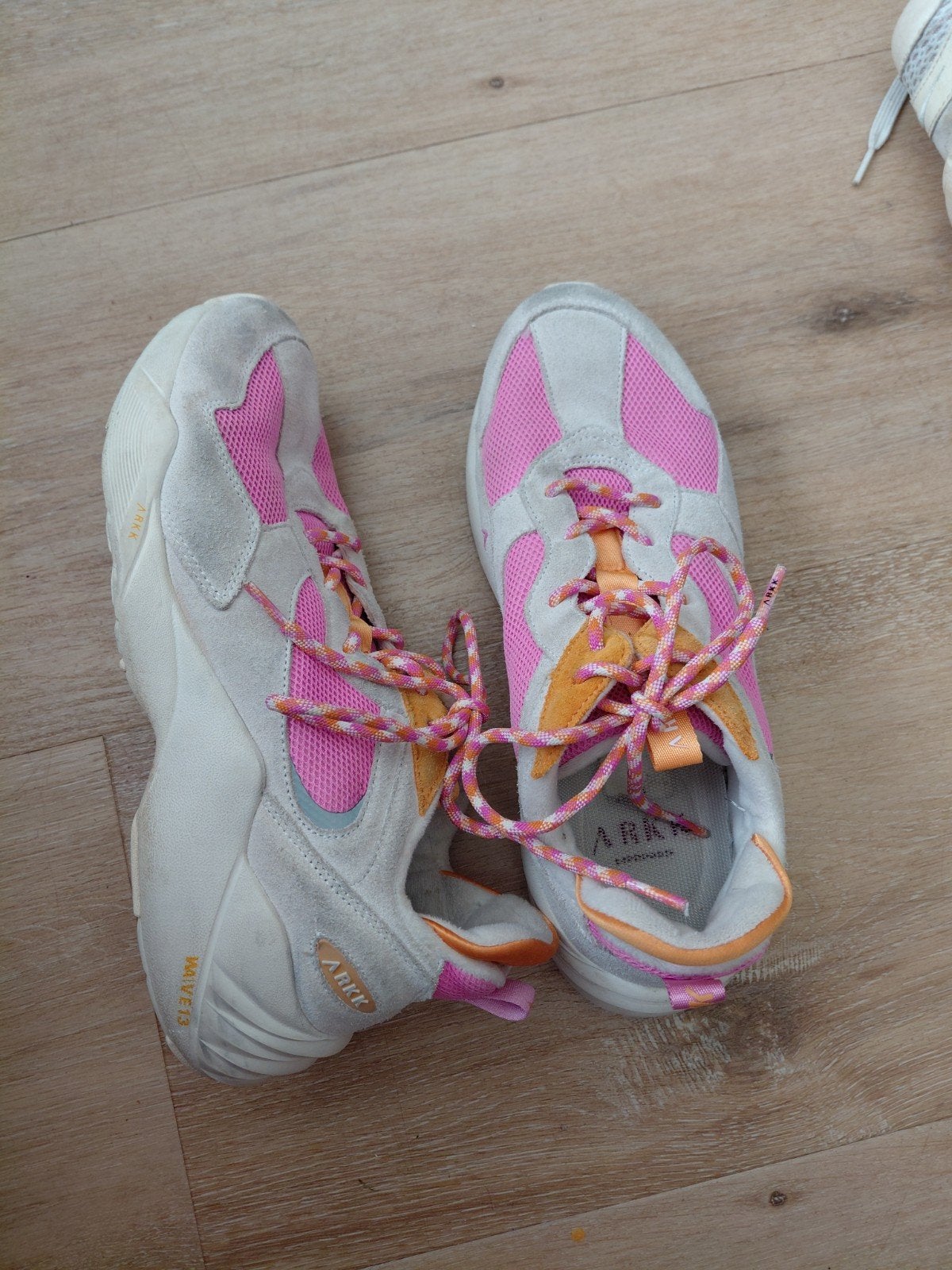 ARKK Copenhagen sneakers - Roze/Grijs, Sneakers of Gympen, Roze, Gedragen, ARKK Copenhagen