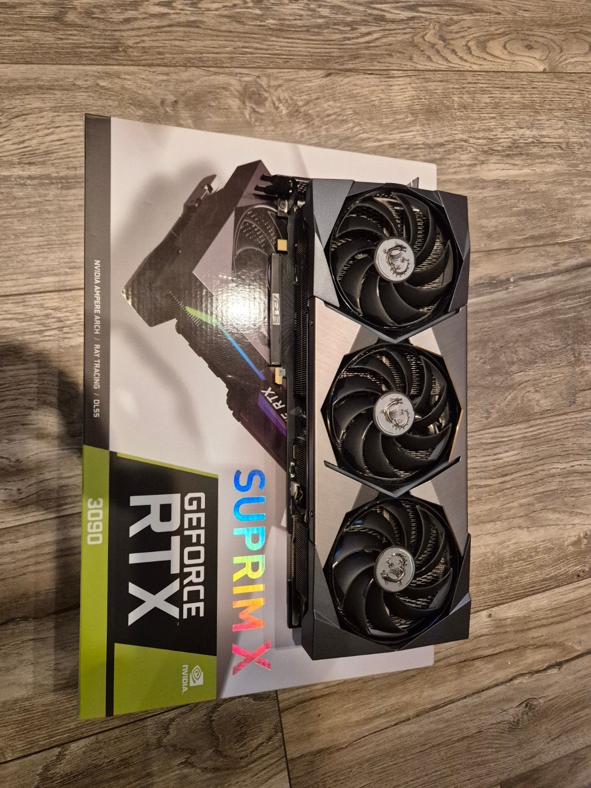 Nvidia GeForce RTX 3090 Suprim X - Krachtige Videokaart, Computers en Software, GDDR6, PCI-Express 4, Ophalen of Verzenden, Zo goed als nieuw