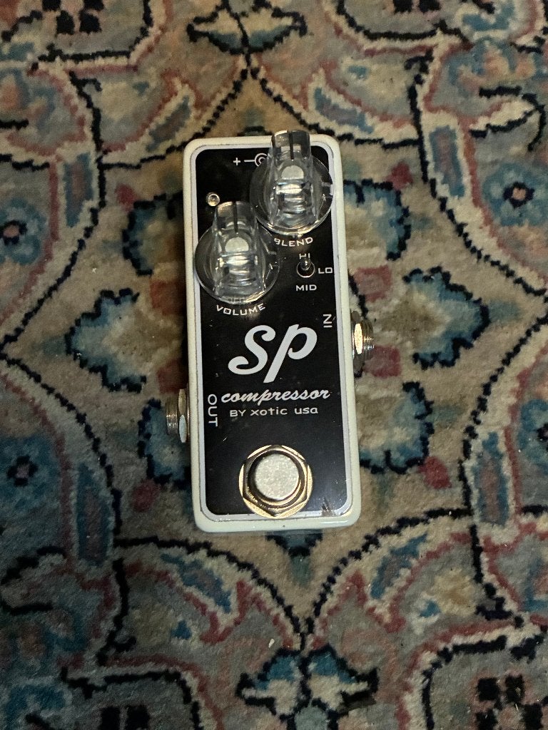 Xotic SP compressor voor gitaar, Ophalen of Verzenden, Gebruikt, Compressor