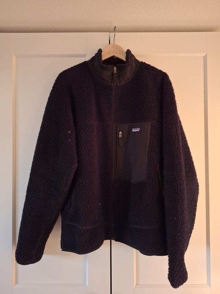 Patagonia Fleece | Retro Pile Jacket | XL | Zwart, Zwart, Maat 56/58 (XL), Ophalen of Verzenden, Patagonia