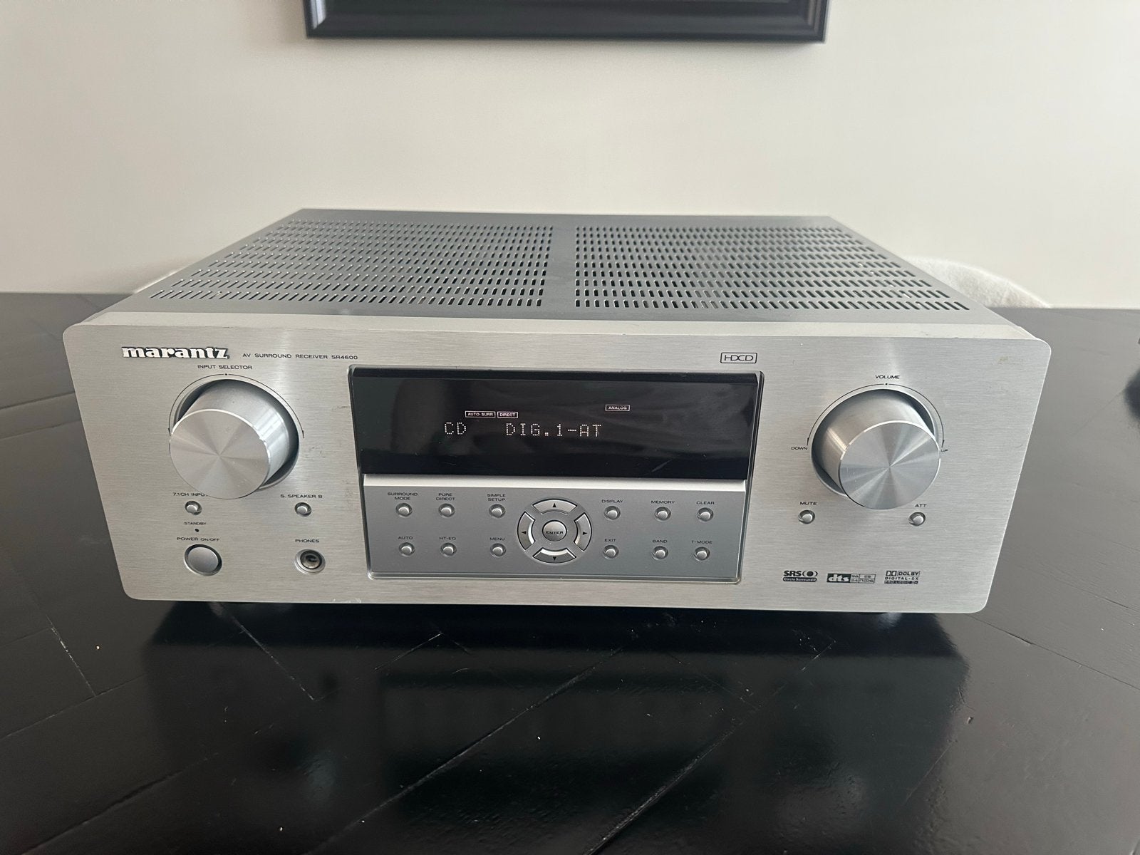 Marantz SR4600 AV Surround Receiver met afstandsbediening, Gebruikt, 60 tot 120 watt, Ophalen, Marantz