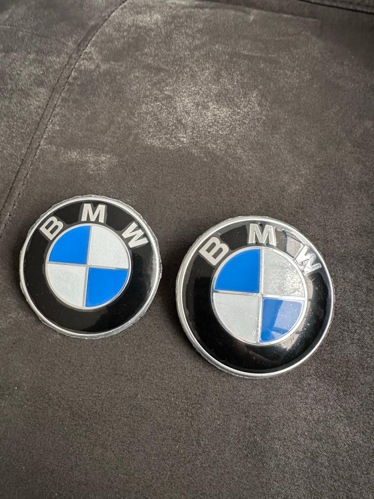 Nieuwe BMW Motorkap en Kofferbak Emblemen (Set van 2), Voor, Nieuw, Ophalen of Verzenden, BMW