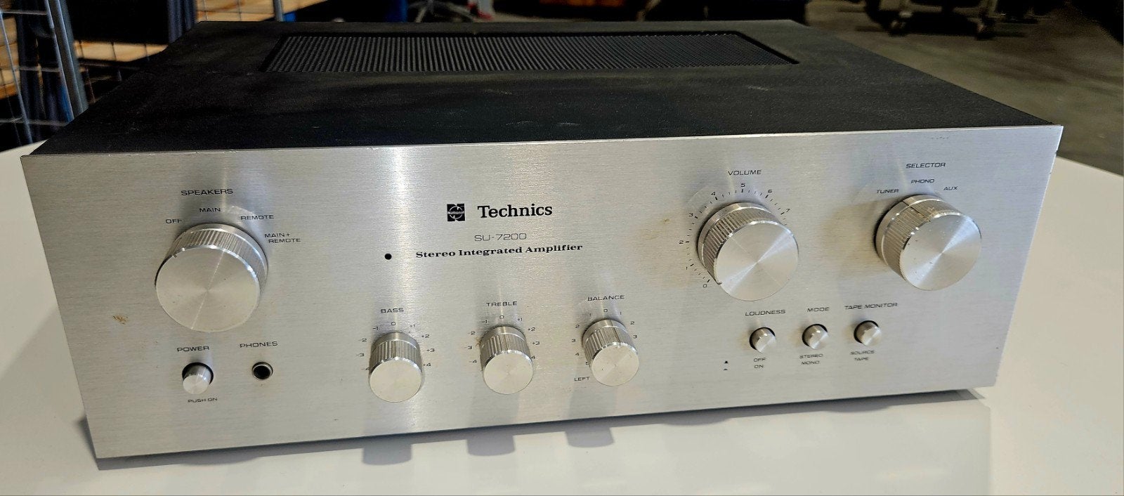 Technics SU-7300 Stereo Geïntegreerde Versterker, Gebruikt, 60 tot 120 watt, Stereo, Ophalen