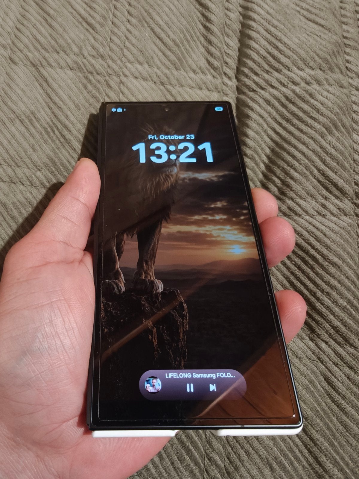 Samsung Z Fold 8 Ultra, Telecommunicatie, Zwart, Touchscreen, Ophalen of Verzenden, Zo goed als nieuw
