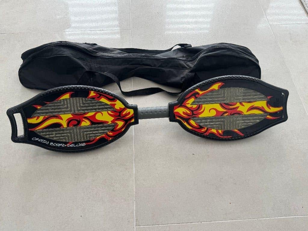 Waveboard met tas, Ophalen of Verzenden, Gebruikt, Waveboard
