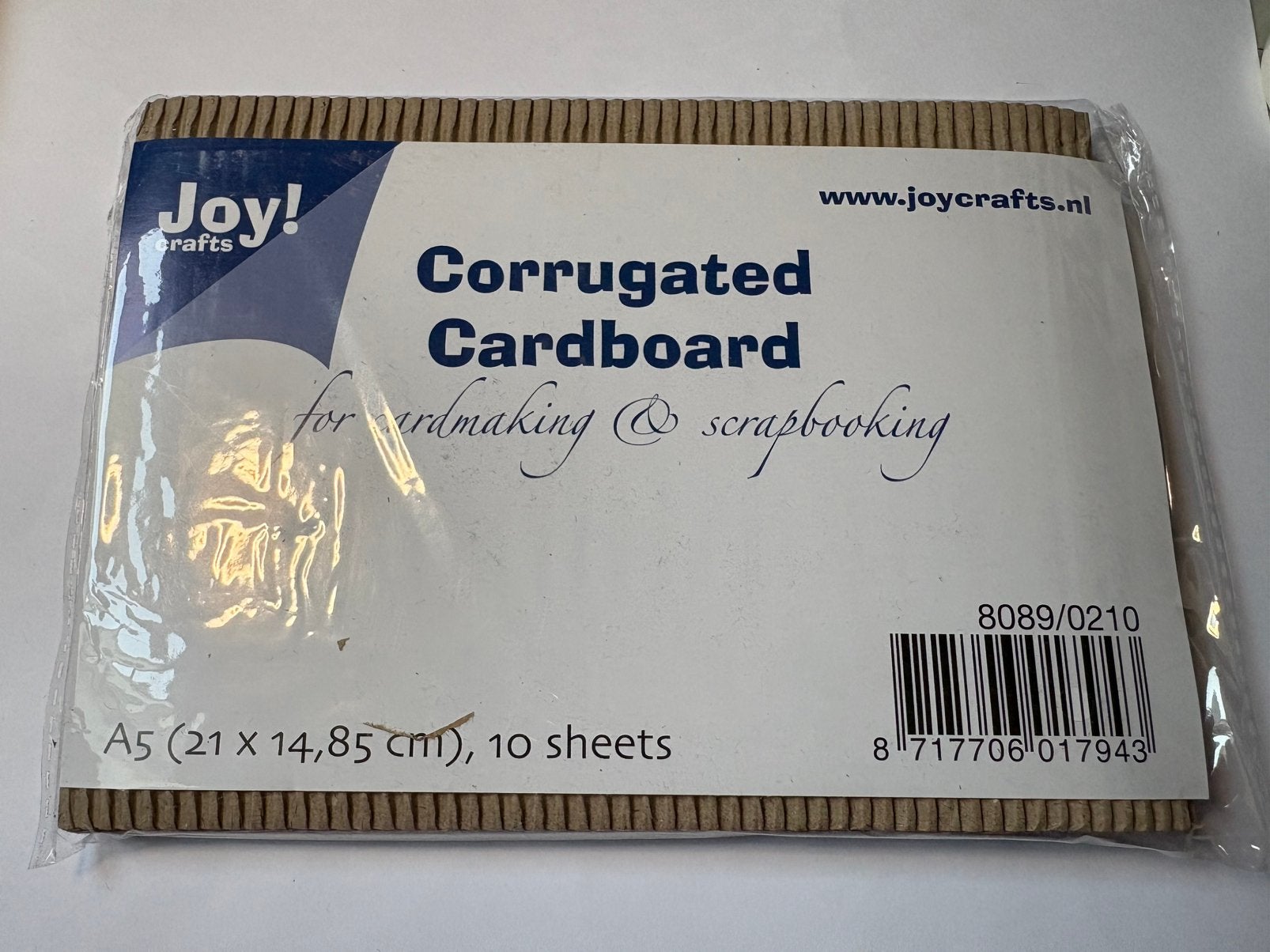 Joy craft ribbelkarton, Ophalen of Verzenden, Zo goed als nieuw, Overige thema's, Pons of Mal