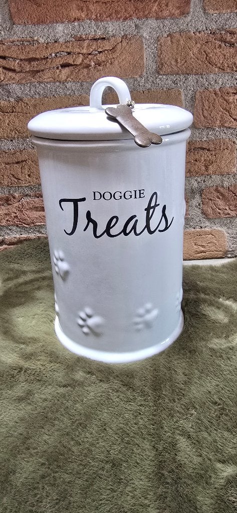 Riviera Maison doggie treats pot, Huis en Inrichting, Ophalen of Verzenden, Zo goed als nieuw