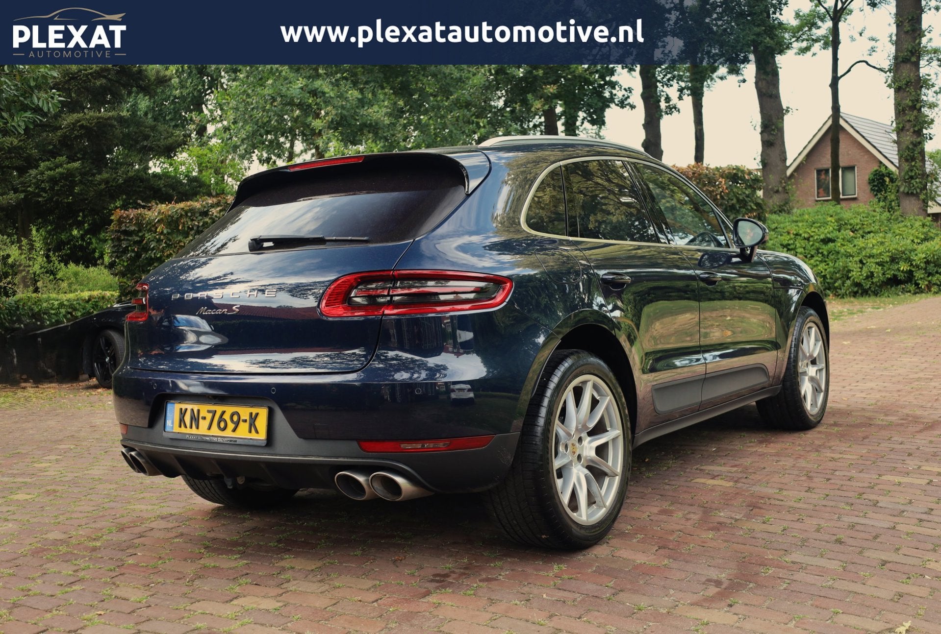 Porsche Macan 3.0 D S Aut. | Lederen Dash. | Luchtvering | A, Auto's, Automaat, Dealer onderhouden, Gebruikt, Euro 6